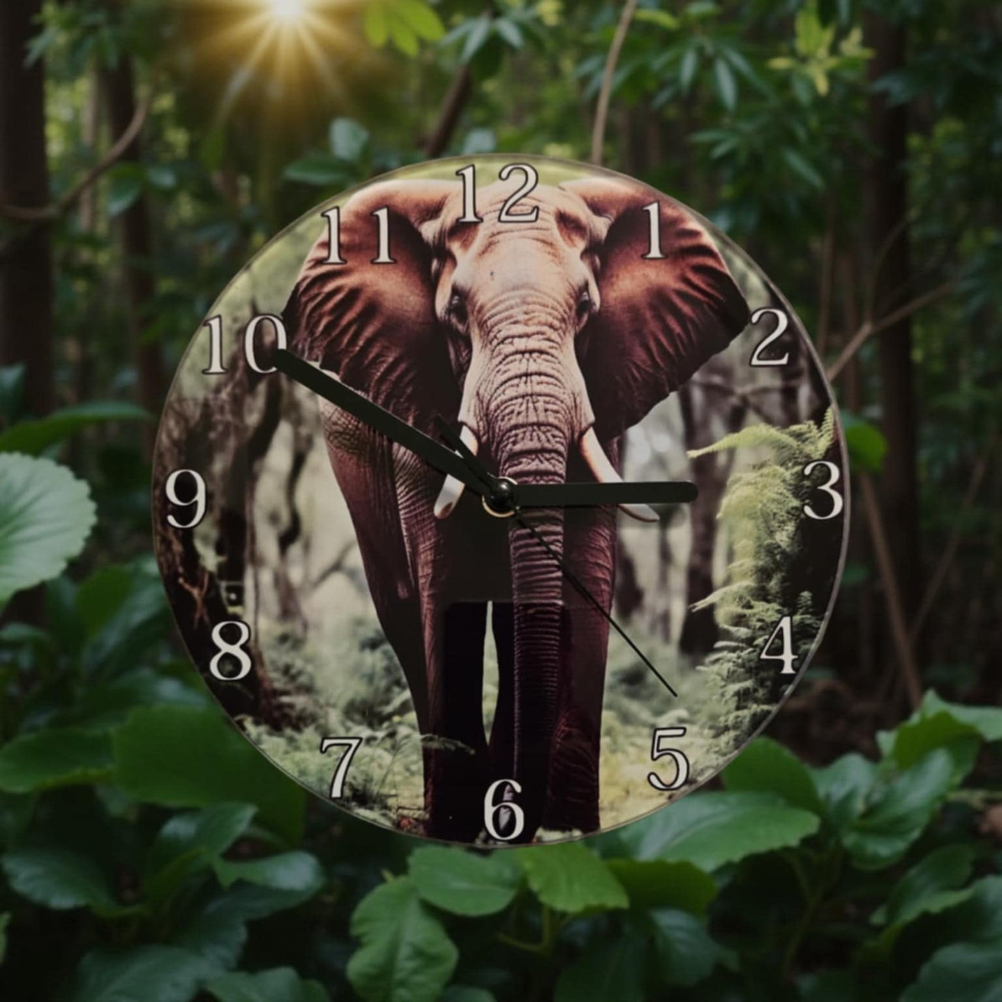 Elephant in the jungle