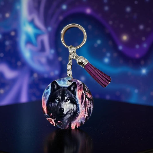 Wolf & Dream Catcher