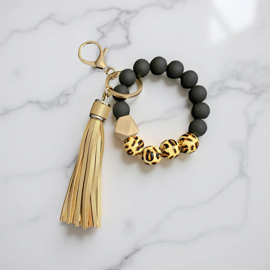 Black & Yellow & Brown Leopard Print
