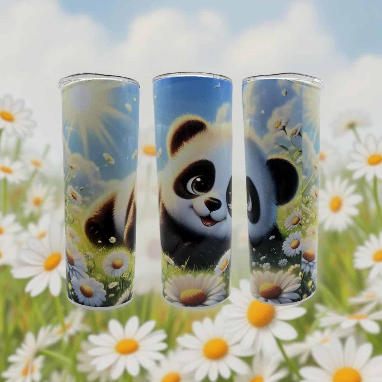 Cute Panda in the summertime