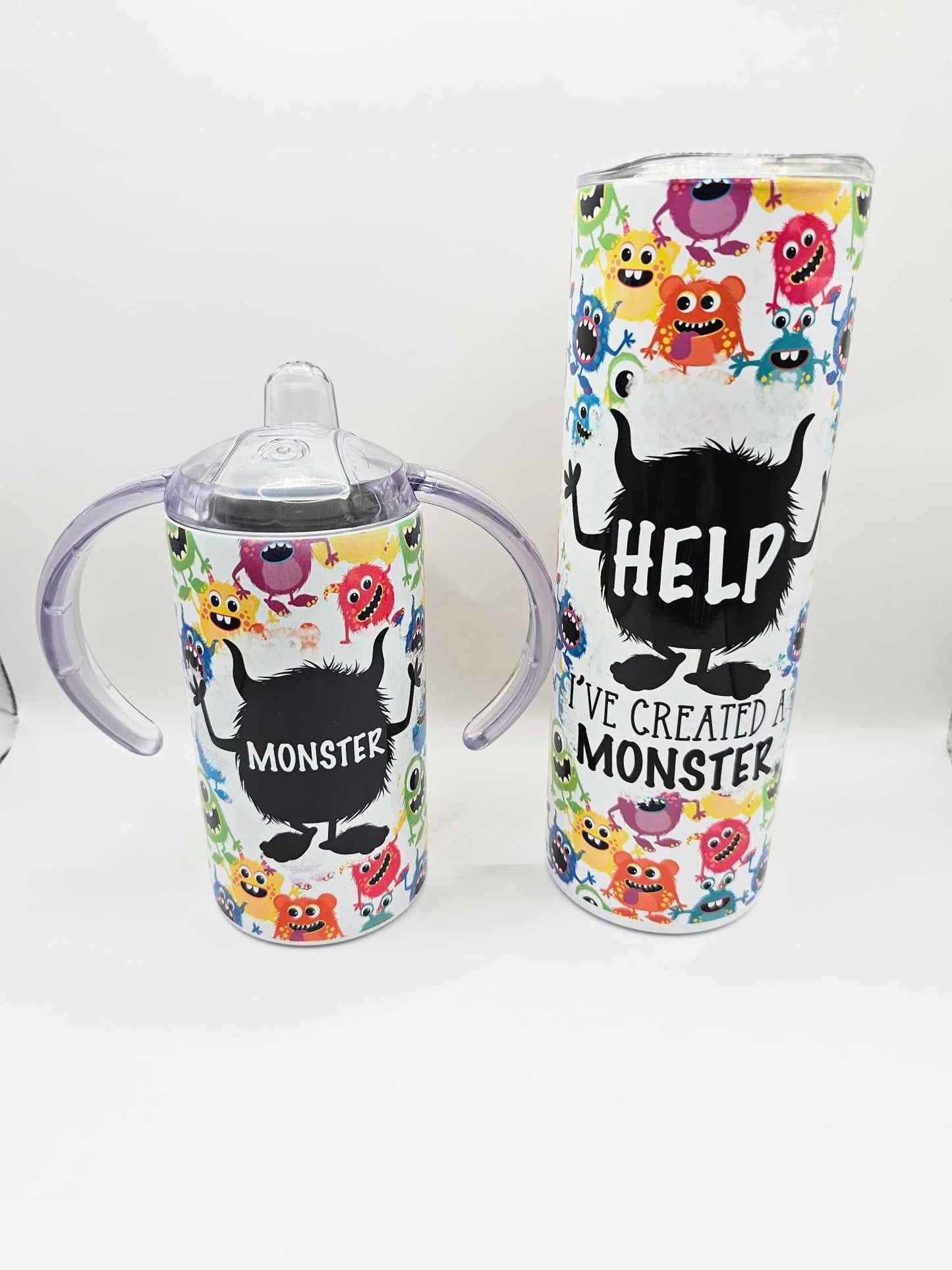 Help Tumbler and Monster Sippy cup