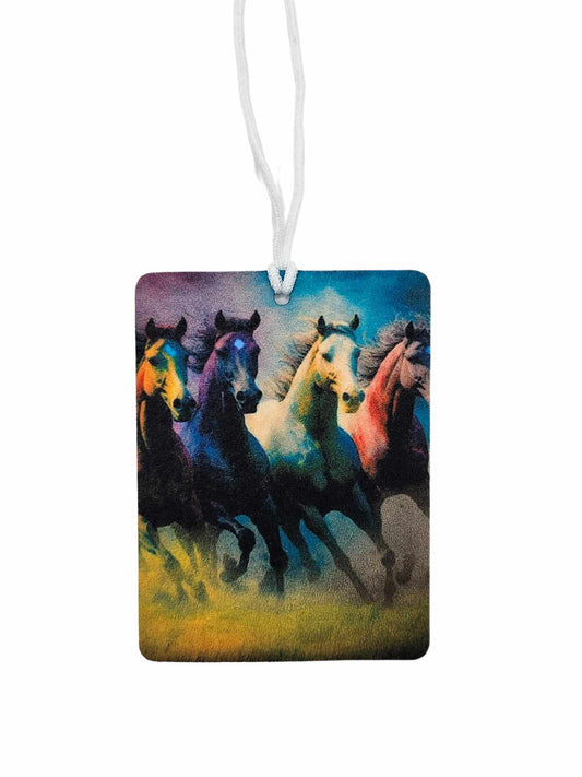 Colourful Horses