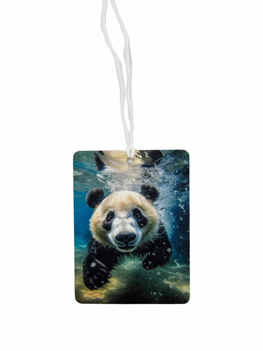 Panda in the water
