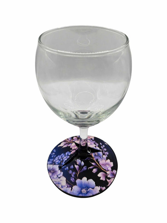 Floral Blue and Purple