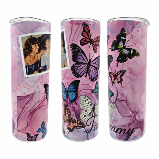 Pretty pink and butterflies