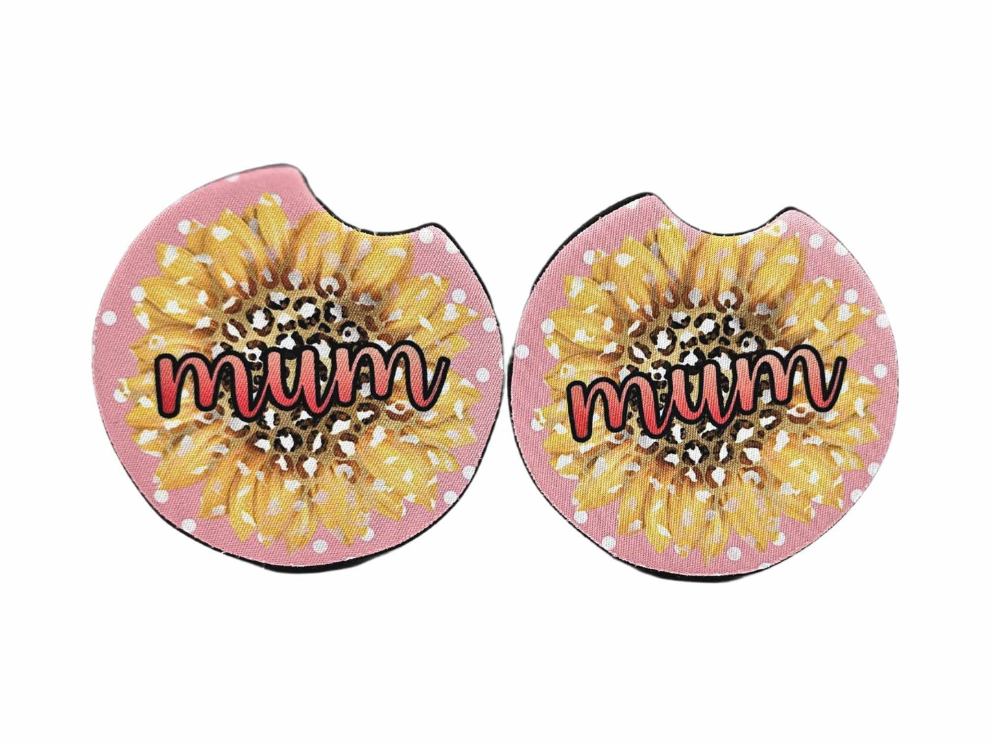 Mum with leopard print in sunflower