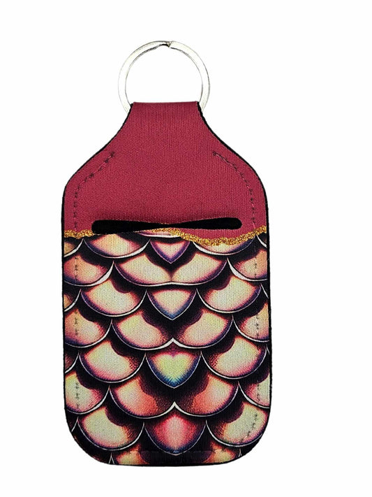 Metallic Print Mermaid Pattern
