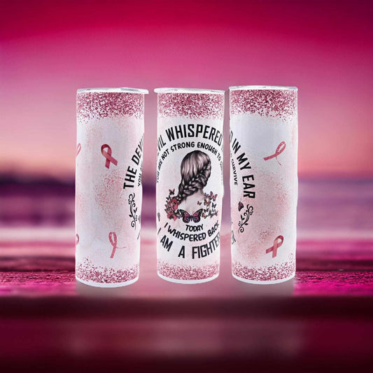 Breast cancer- glitter