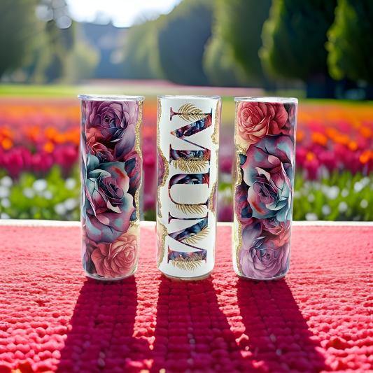 Floral agate glitter MUM
