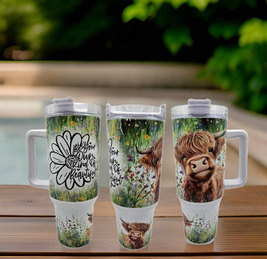 Highland Cow - Be your own kind of beautiful