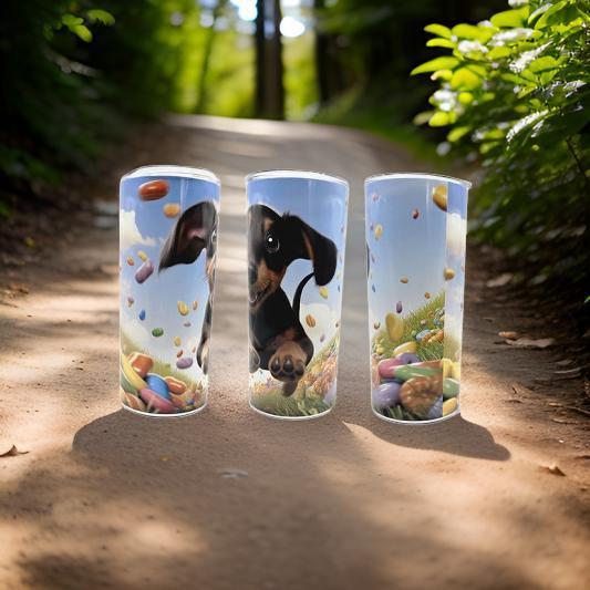 Dachshund and Candy
