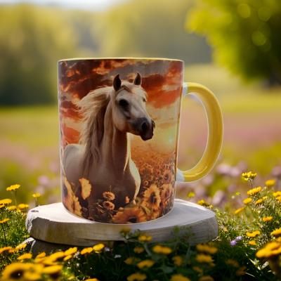 Beautiful White Horse