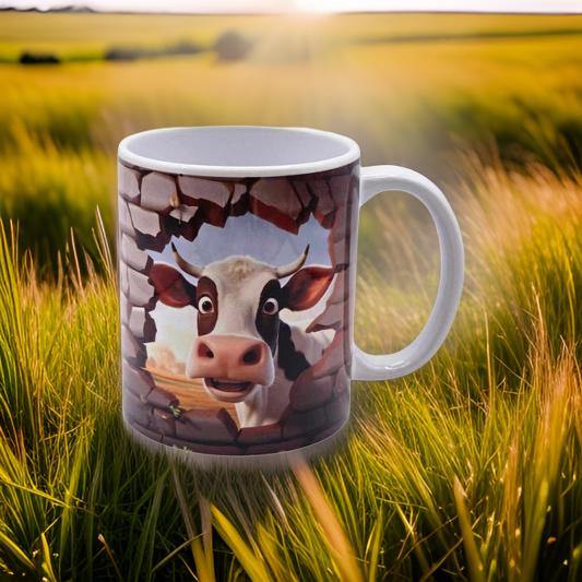 Cow Hole in wall