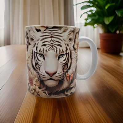 White snow tiger