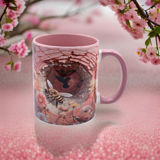 Bee Pink Break wall