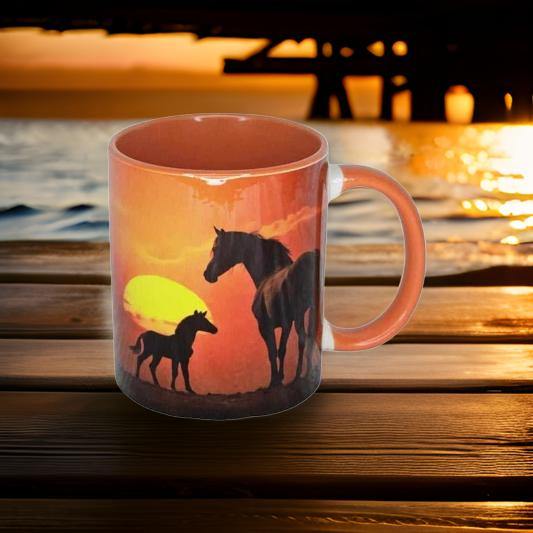 Horses at Sunset