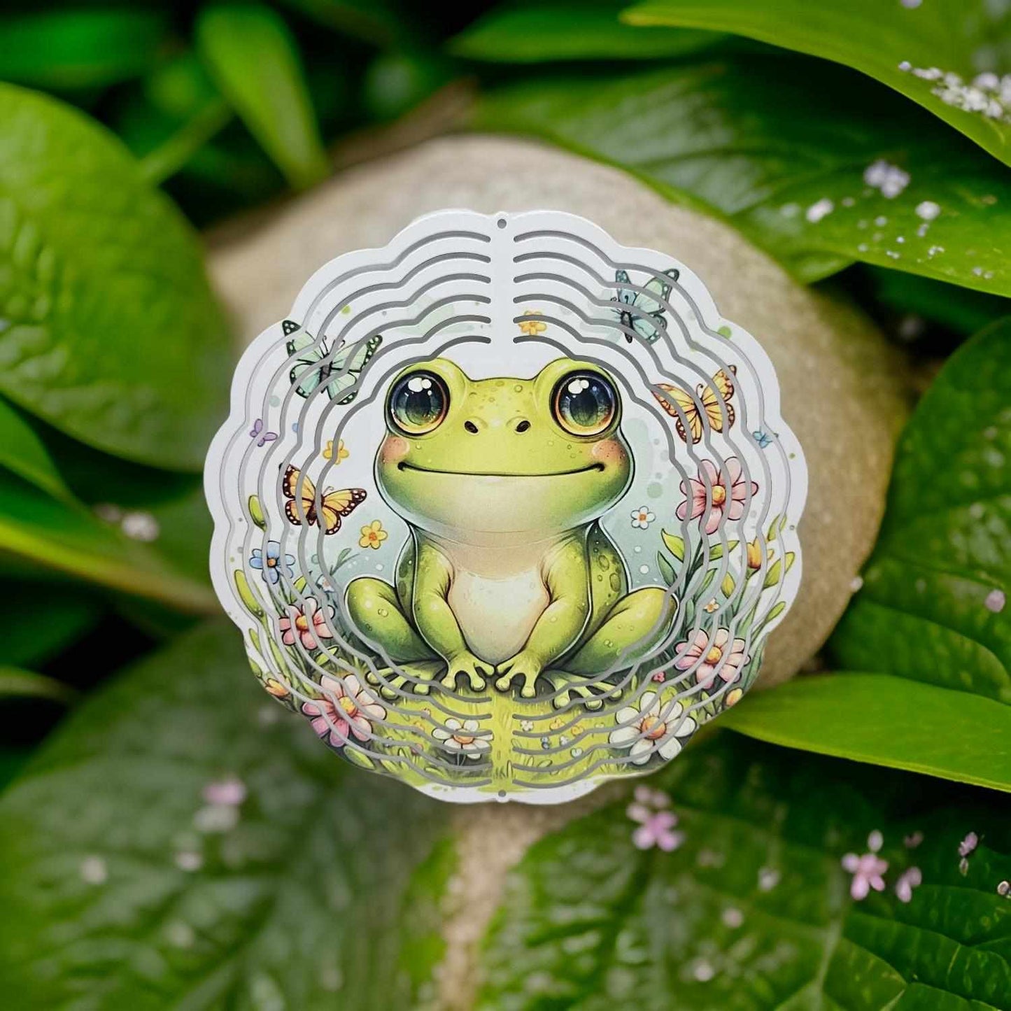 Cute cartoon frog