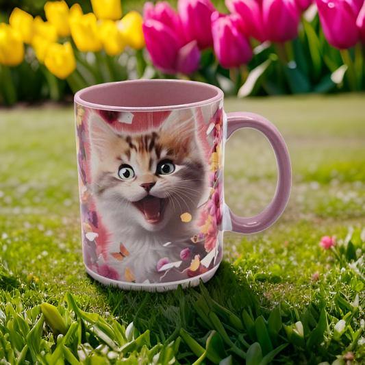 Cute Surprised Kitten