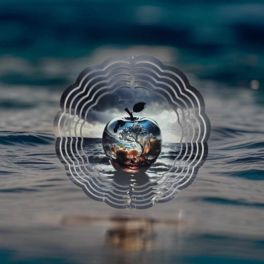 Apple on the water