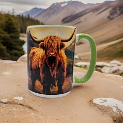 Highland Cow in Field