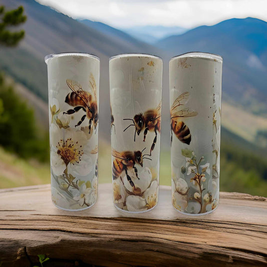 Bees and flowers