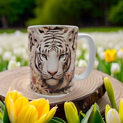 White snow tiger