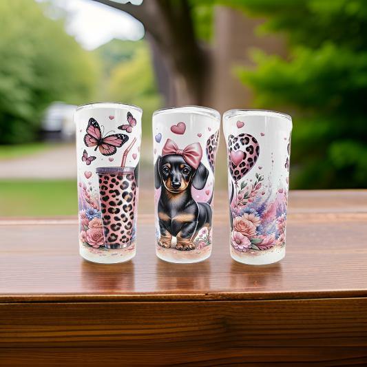 Pretty Pink Love and Dachshunds