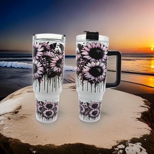 Black and Purple Flowers