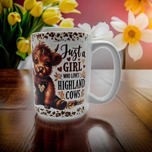 Just a girl who loves highland cows