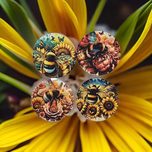 Bee and Floral