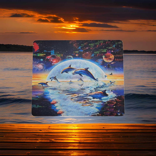 Breaching Dolphins