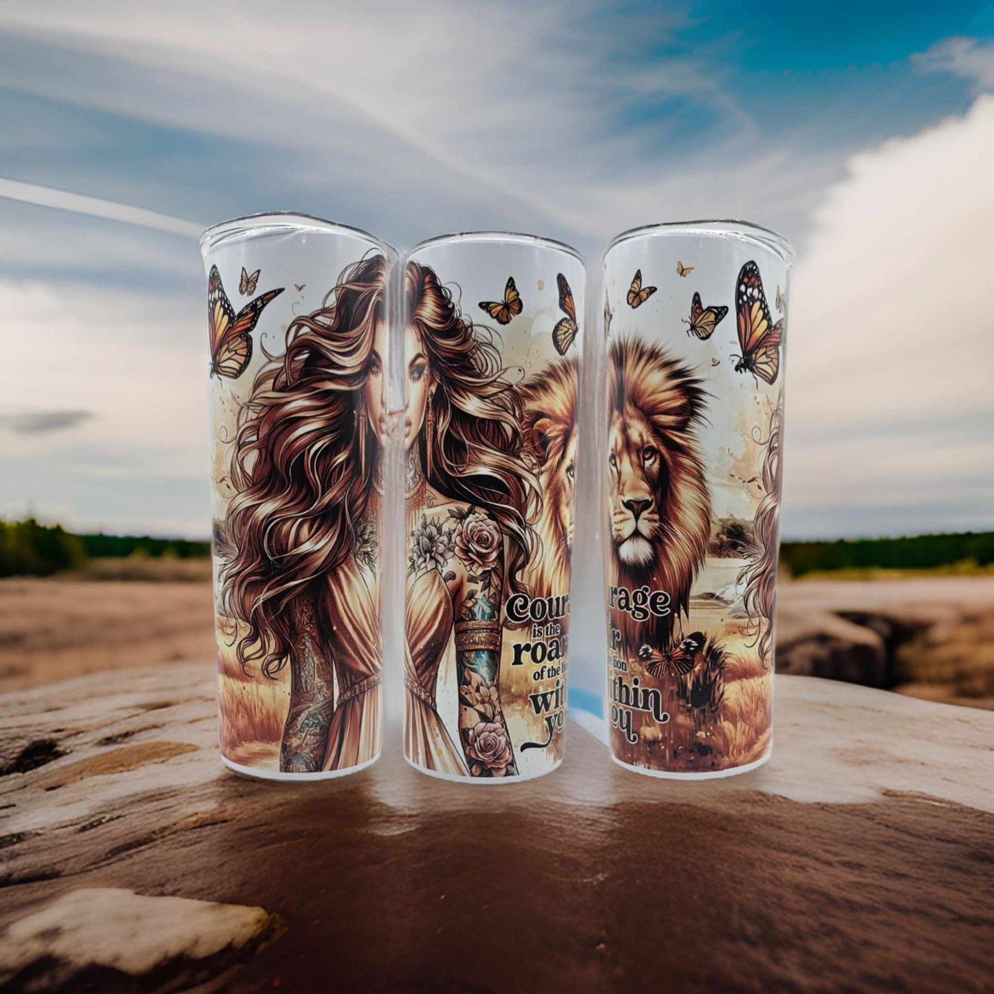 Courage is the roar of the lion within you
