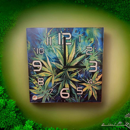 Yellow and Green Marijuana