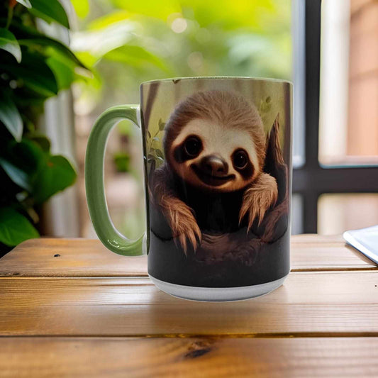 Sloth in the forest