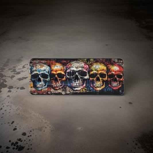 Graffitti skulls
