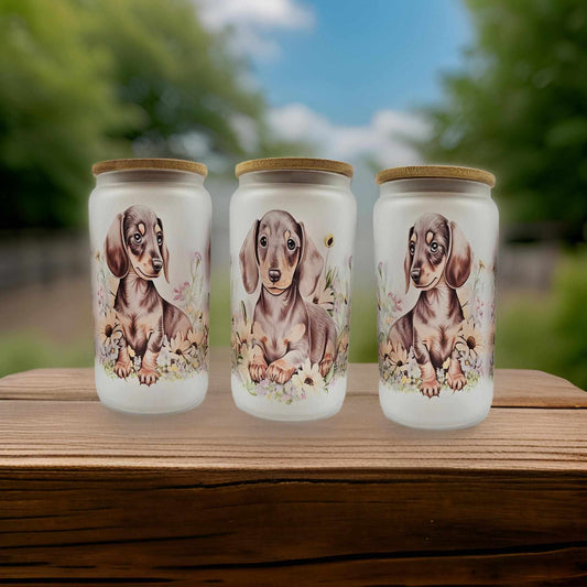 3 Dachshunds