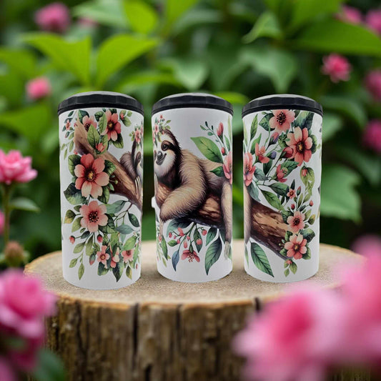Sloth with floral