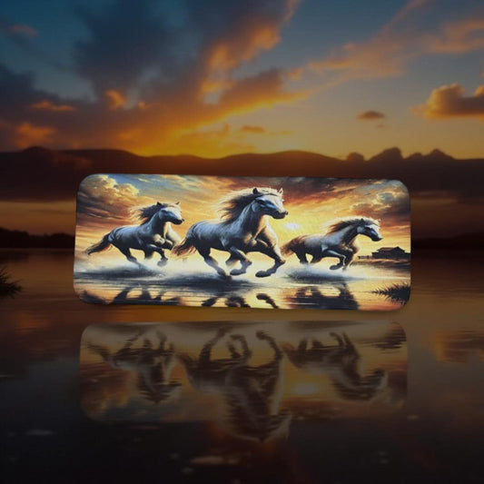 Horses in the sunset