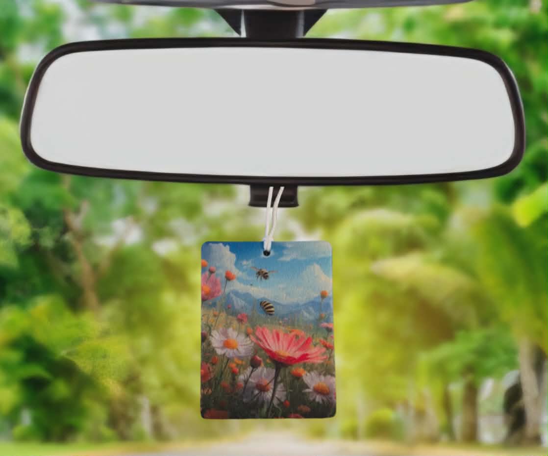 Summertime Flowers and Bees