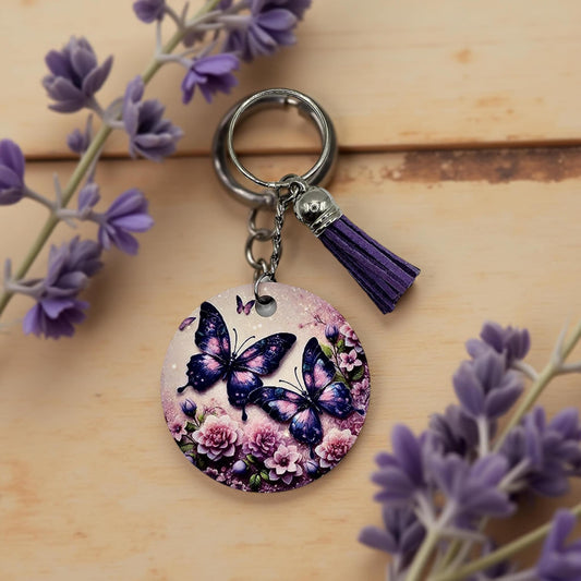 Purple butterflies