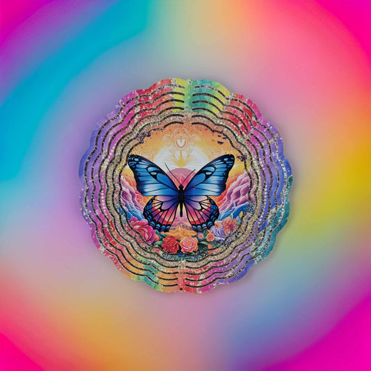 Rainbow Glitter Butterfly