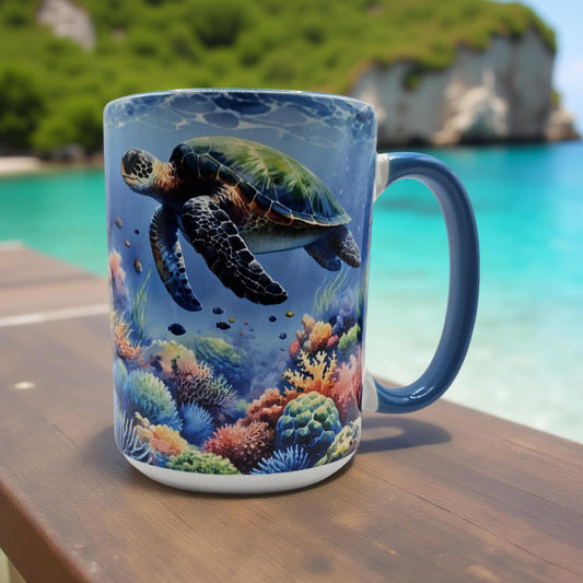 Turtle in the Sea
