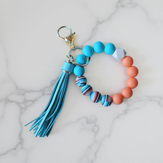 Orange & Mint Green