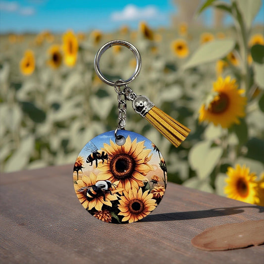Bees and Sunflowers