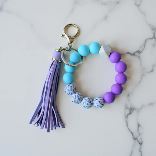Purple & mint Green
