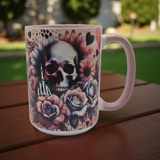 Attitude skull and roses