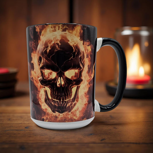 Skull on Fire