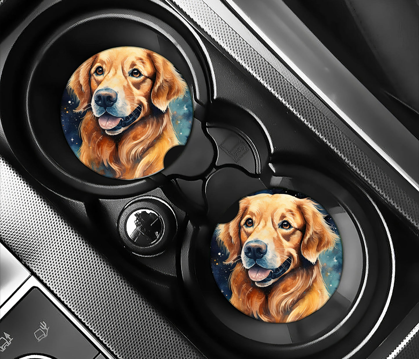 Galaxy Golden Retriever