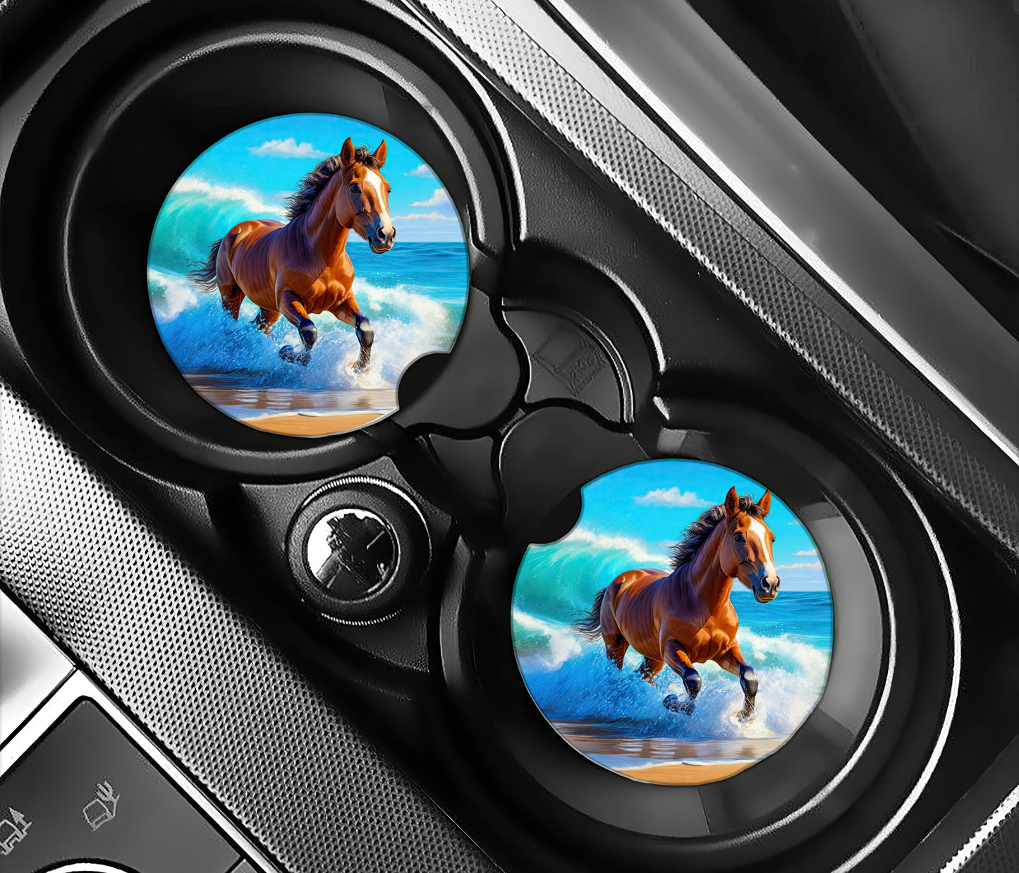 Horse on the beach