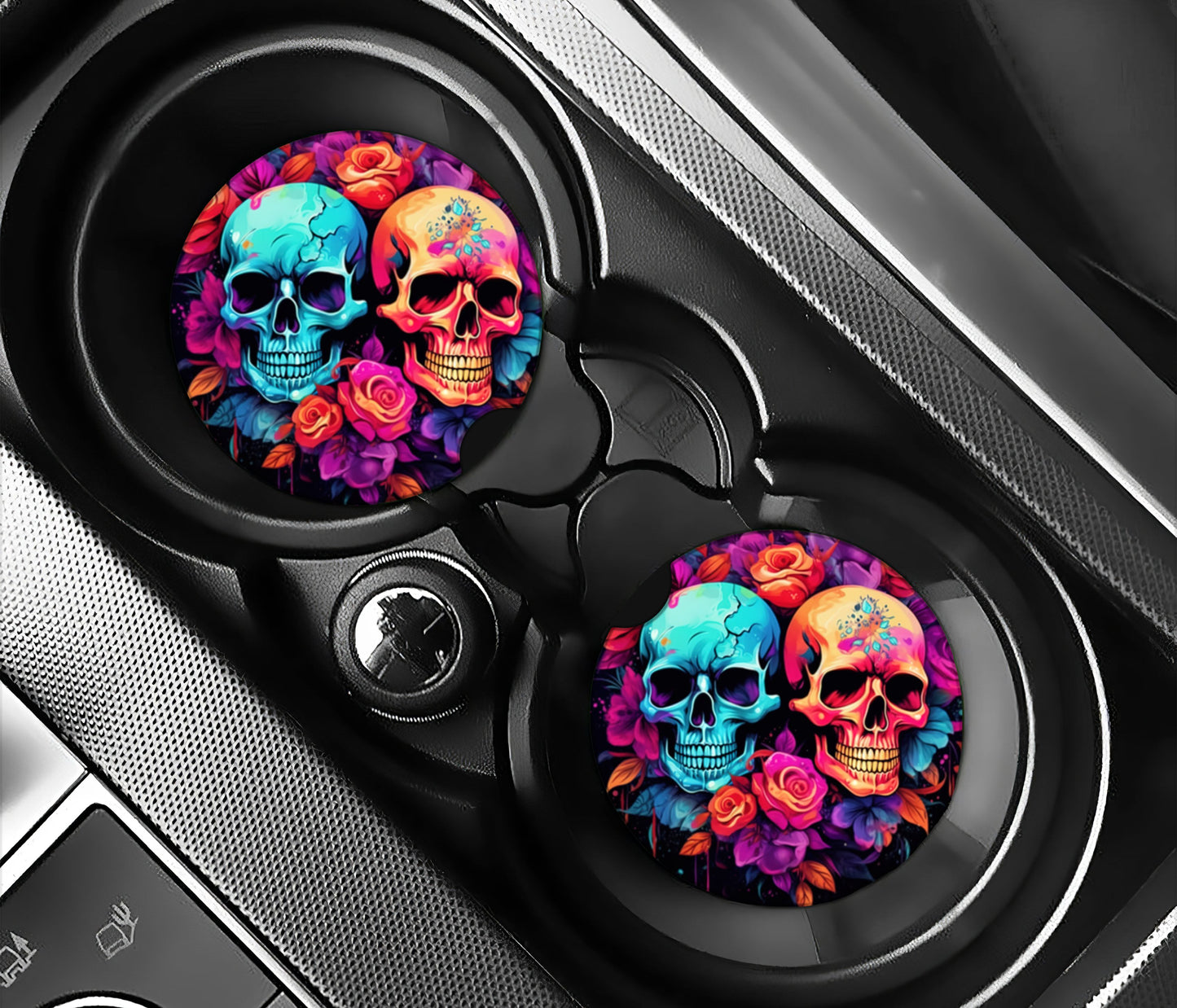 Neon Skulls